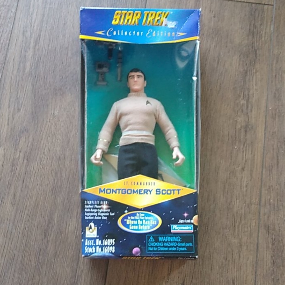 NIB Vintage Star Trek Scotty Collectors edition